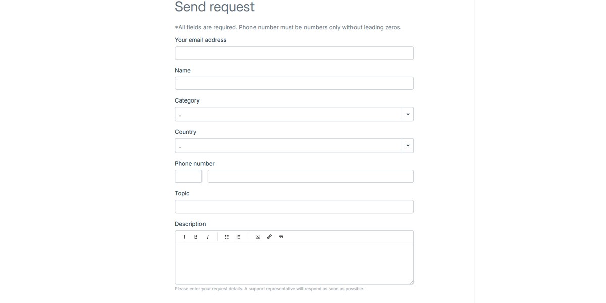 Форма обратной связи
